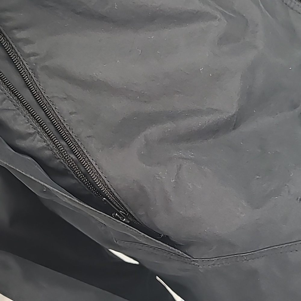 Vintage Nike windbreaker jacket medium black white gray zip up - Picture 6 of 10